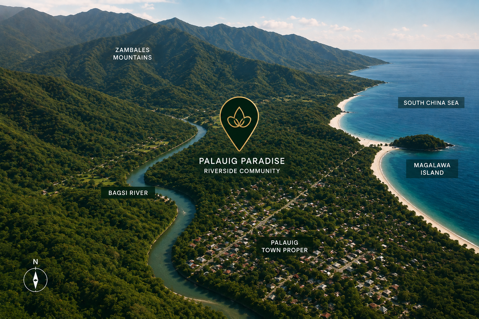 Palauig Paradise location in Palauig, Zambales