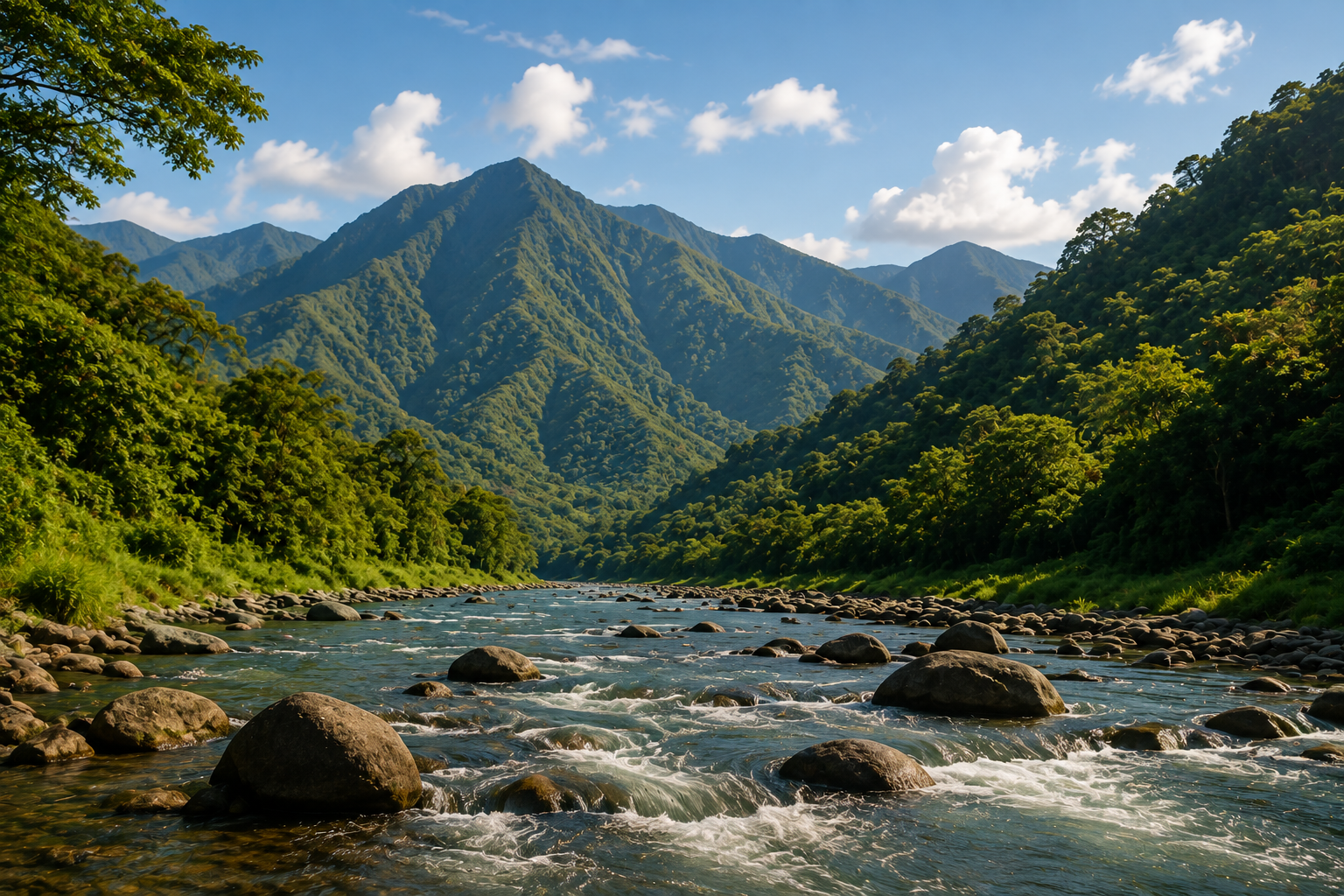 Mountains and nature in Palauig
